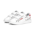 Puma Puma Παιδικά Sneakers με Σκρατς Λευκά Αθλητικά Αγόρι /Sportshoes Boys Puma-SS23-389759-White-Poline-_-_-907