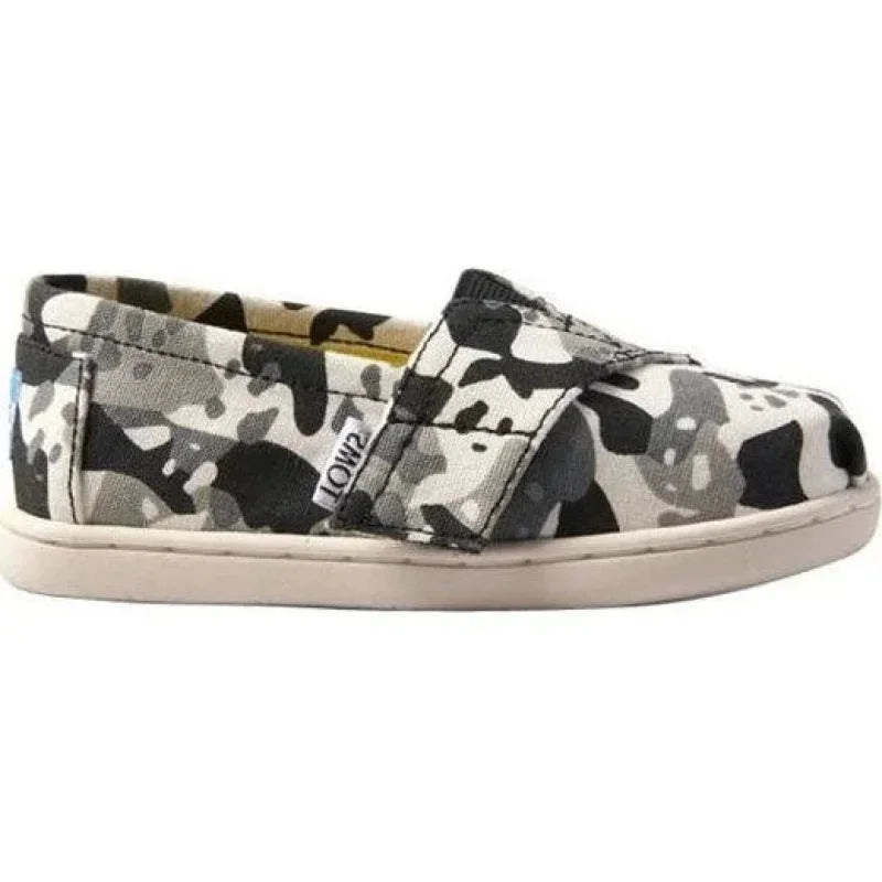 Toms Toms Παιδικές Εσπαντρίγιες Classic Γκρι Εσπαντρίγιες Αγόρι / Espadrilles Boy Toms-10010225-Grey-Poline-_-_-249