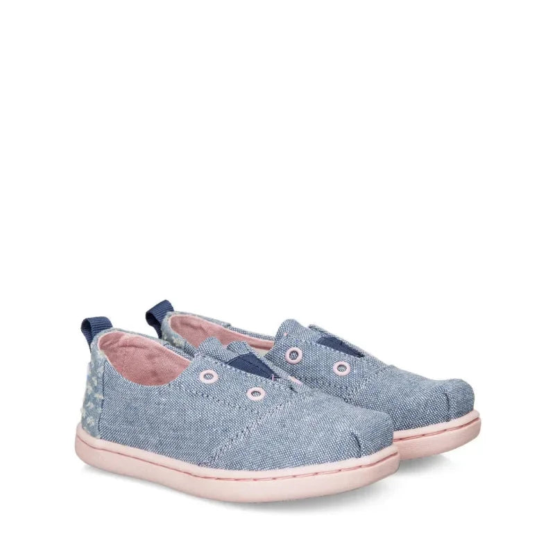 Toms Toms Παιδικές Εσπαντρίγιες Μπλε Εσπαντρίγιες Κορίτσι / Espadrilles Girl Toms-10011531-Blue-Poline-_-_-39