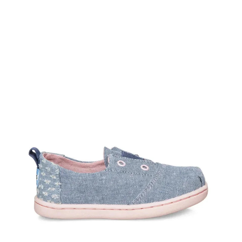 Toms Toms Παιδικές Εσπαντρίγιες Μπλε Εσπαντρίγιες Κορίτσι / Espadrilles Girl Toms-10011531-Blue-Poline-_-_-73