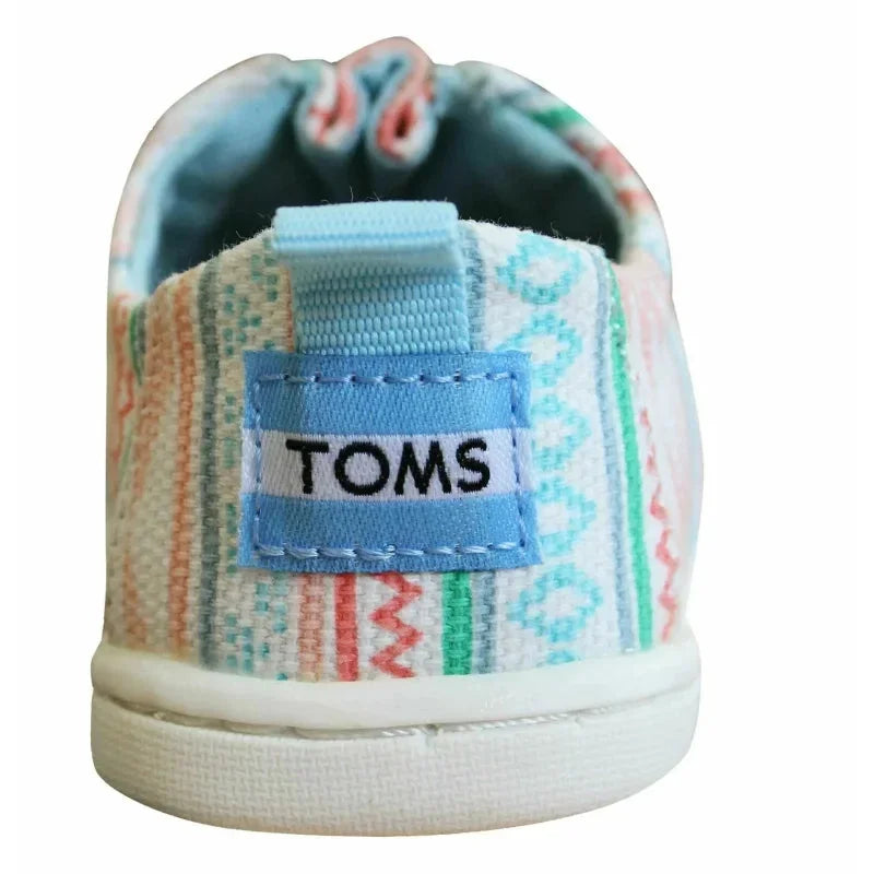 Toms Toms Παιδικές Εσπαντρίγιες Πολύχρωμες Εσπαντρίγιες Κορίτσι / Espadrilles Girl Toms-10011533-Multi-Poline-_-_-351