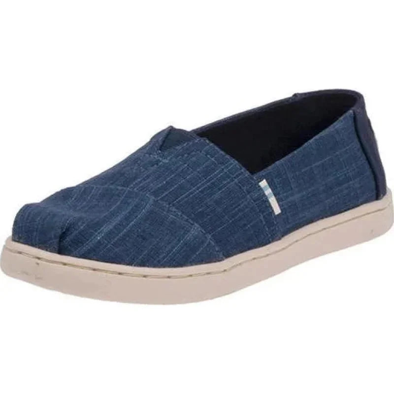 Toms Toms Παιδικές Εσπαντρίγιες Slip-On Μπλε Alpargata Εσπαντρίγιες Αγόρι / Espadrilles Boy Toms-10015304-Blue-Poline-_-_-438