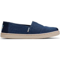 Toms Toms Παιδικές Εσπαντρίγιες Slip-On Μπλε Alpargata Εσπαντρίγιες Αγόρι / Espadrilles Boy Toms-10015304-Blue-Poline-_-_-561