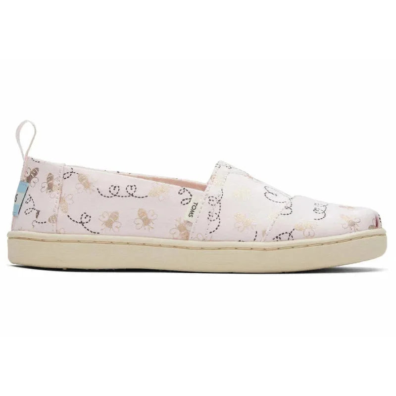 Toms Toms Παιδικές Εσπαντρίγιες Slip-On Ροζ Εσπαντρίγιες Κορίτσι / Espadrilles Girl Toms-SS22-10017761-Pink-Poline-_-_-110