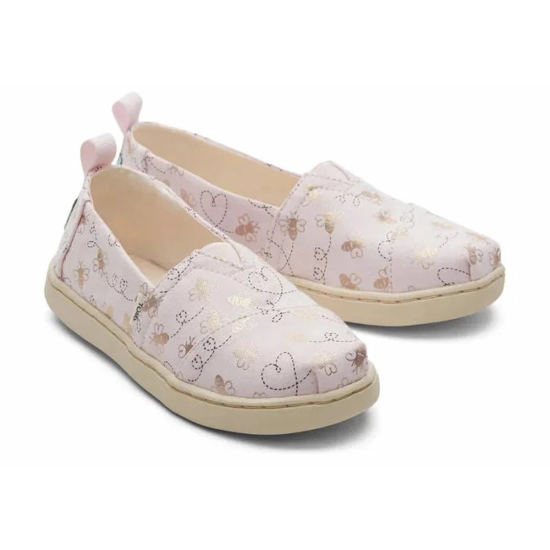 Toms Toms Παιδικές Εσπαντρίγιες Slip-On Ροζ Εσπαντρίγιες Κορίτσι / Espadrilles Girl Toms-SS22-10017761-Pink-Poline-_-_-776