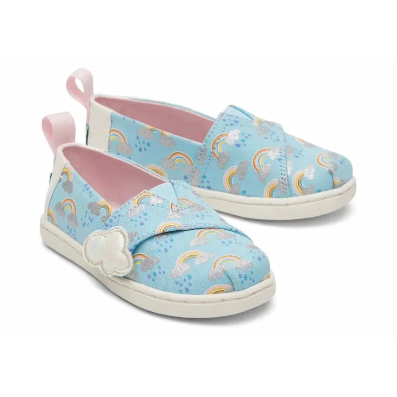 Toms Toms Παιδικές Εσπαντρίγιες Slip-On Μπλε Εσπαντρίγιες Κορίτσι / Espadrilles Girl Toms-SS22-10017763-Blue-Poline-_-_-118