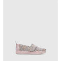 Toms Toms Παιδικές Εσπαντρίγιες με Σκρατς Πολύχρωμες Εσπαντρίγιες Κορίτσι / Espadrilles Girl Toms-SS22-10017794-Leopard-Poline-_-_-68