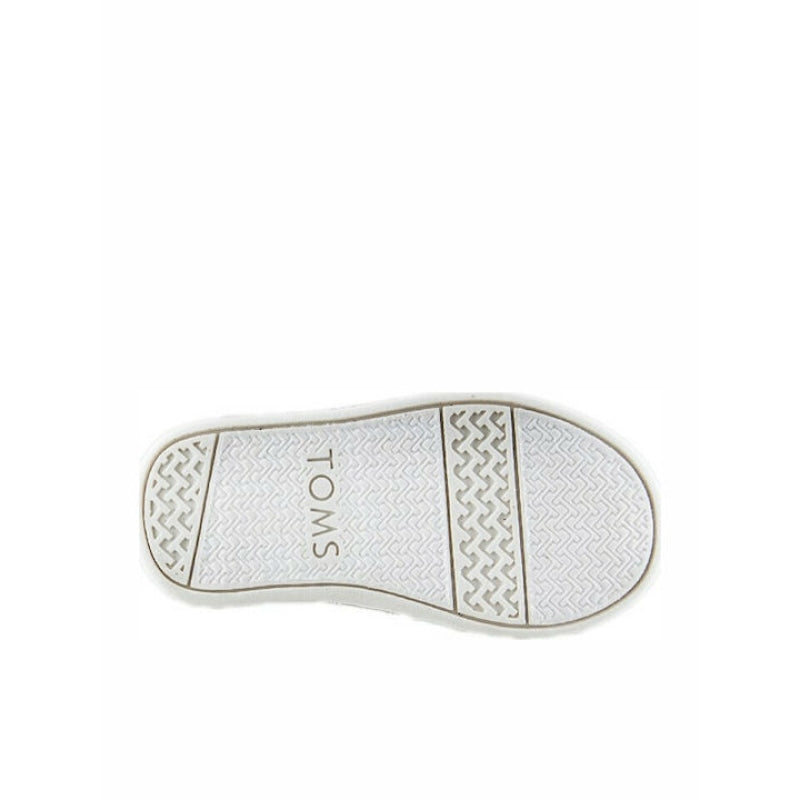 Toms Toms Παιδικές Μπαλαρίνες με Σκρατς Υφασμάτινες Ασημί Mary Jane Iridescent Εσπαντρίγιες Κορίτσι / Espadrilles Girl Toms-SS23-10011521-Silver-Poline-_-_-156