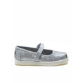 Toms Toms Παιδικές Μπαλαρίνες με Σκρατς Υφασμάτινες Ασημί Mary Jane Iridescent Εσπαντρίγιες Κορίτσι / Espadrilles Girl Toms-SS23-10011521-Silver-Poline-_-_-919
