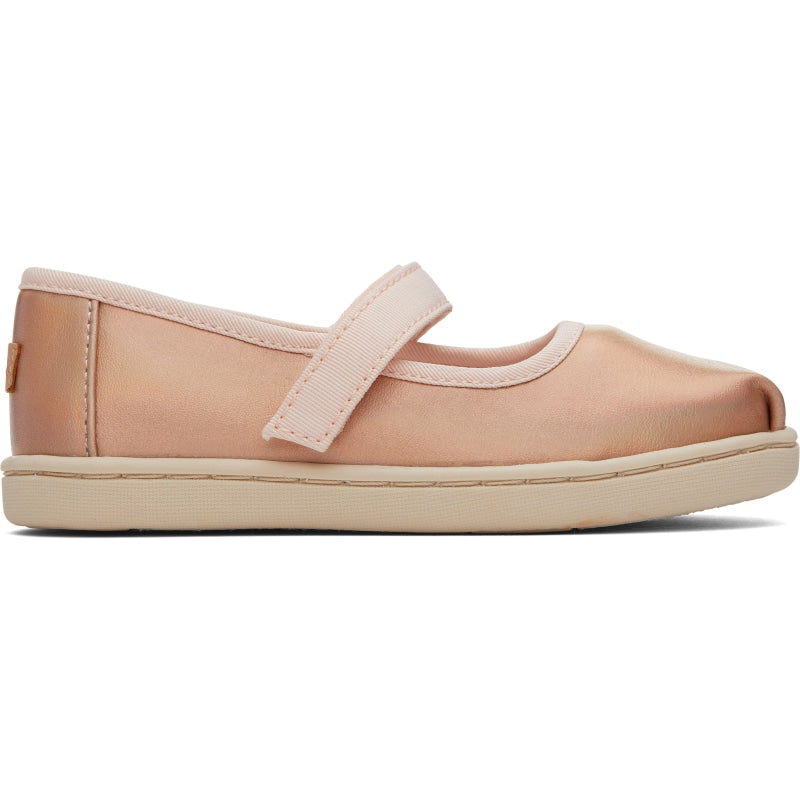Toms Toms Παιδικές Μπαλαρίνες με Λάστιχο Ροζ Εσπαντρίγιες Κορίτσι / Espadrilles Girl Toms-SS23-10019573-Pink-Poline-_-_-688
