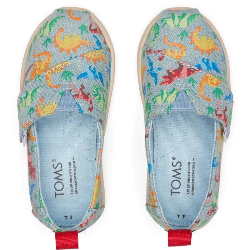 Toms Toms Παιδικές Εσπαντρίγιες με Σκρατς Μπλε Εσπαντρίγιες Αγόρι / Espadrilles Boy Toms-SS23-10019576-Blue-Pastel-Poline-_-_-99