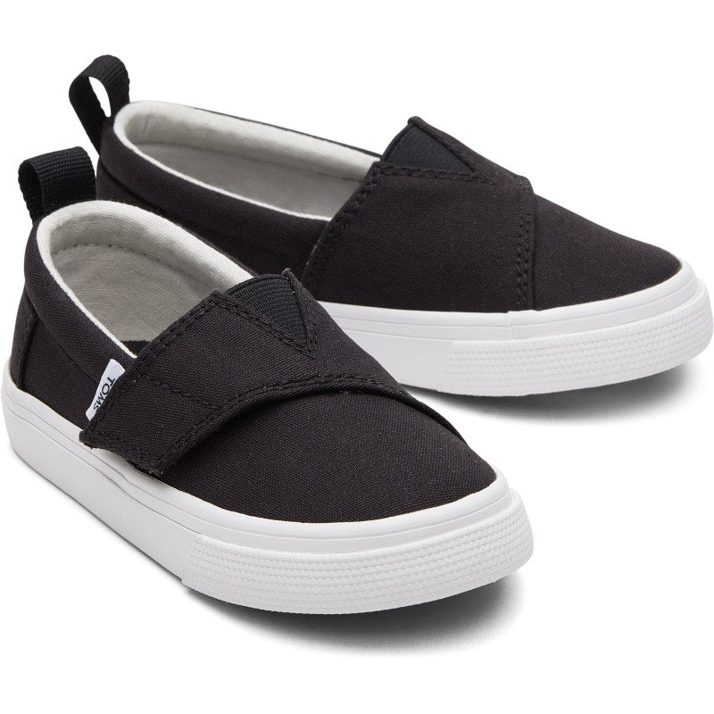 Toms Toms Παιδικές Εσπαντρίγιες με Σκρατς Μαύρες Εσπαντρίγιες Αγόρι / Espadrilles Boy Toms-SS23-10019578-Black-Poline-_-_-883