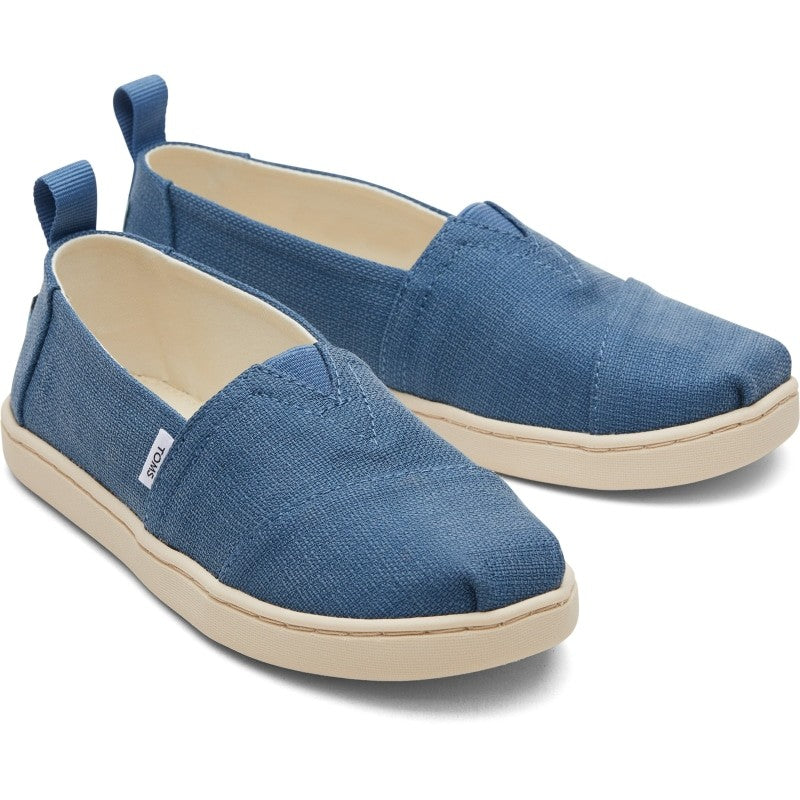Toms Toms Παιδικές Εσπαντρίγιες Slip-On Μπλε Εσπαντρίγιες Αγόρι / Espadrilles Boy Toms-SS23-10019836-Blue-Poline-_-_-159