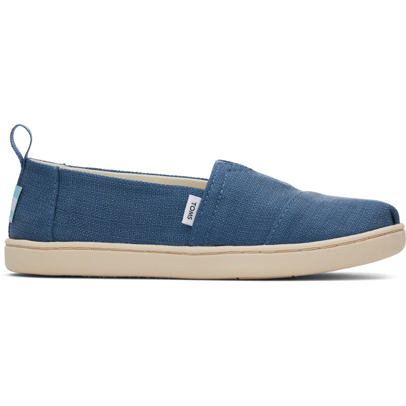 Toms Toms Παιδικές Εσπαντρίγιες Slip-On Μπλε Εσπαντρίγιες Αγόρι / Espadrilles Boy Toms-SS23-10019836-Blue-Poline-_-_-470