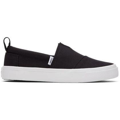 Toms Toms Παιδικές Εσπαντρίγιες Slip-On Μαύρες Εσπαντρίγιες Αγόρι / Espadrilles Boy Toms-SS23-10019839-Black-Poline-_-_-219