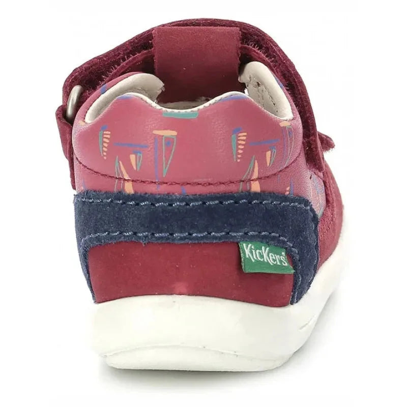 Kickers Kickers Παιδικά Ανατομικά Δερμάτινα Παπουτσοπέδιλα Κόκκινα Πέδιλο Αγόρι / Sandals Boy fixedratio_20220520192433_e6093c87
