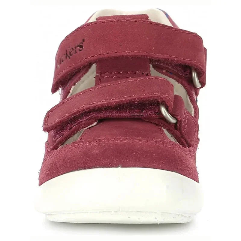 Kickers Kickers Παιδικά Ανατομικά Δερμάτινα Παπουτσοπέδιλα Κόκκινα Πέδιλο Αγόρι / Sandals Boy fixedratio_20220520192439_12969ca4