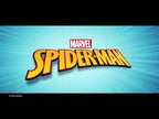 Geox Spiderman Παιδικά Sneakers High Ανατομικά με Φωτάκια Μπλε